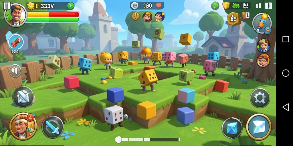 Screenshot gameplay dengan tantangan Puzzle yang menarik.