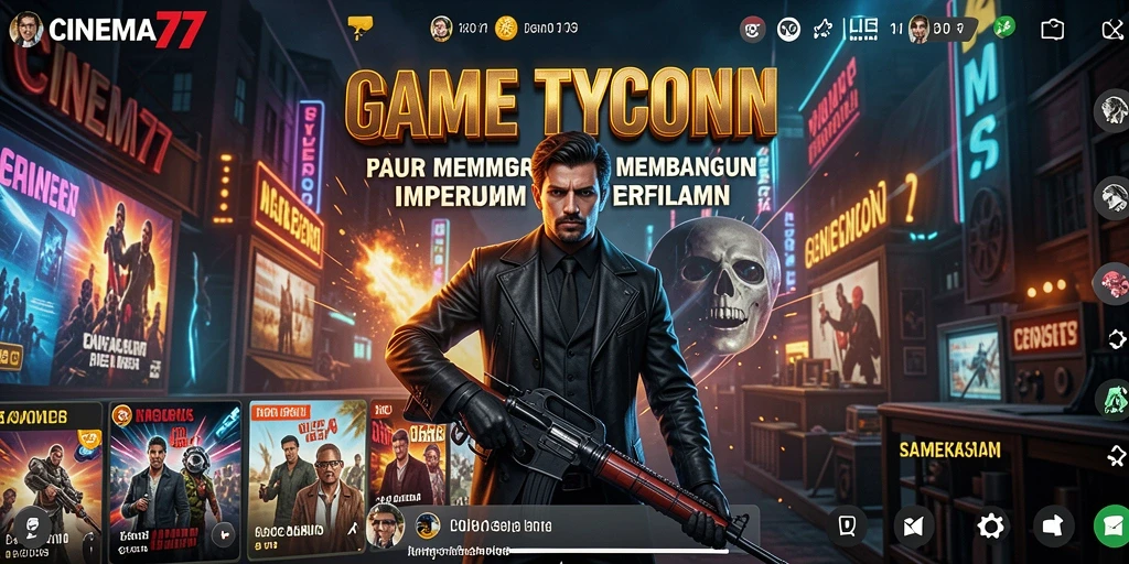 Tampilan gameplay CINEMA77 yang menarik dan interaktif.