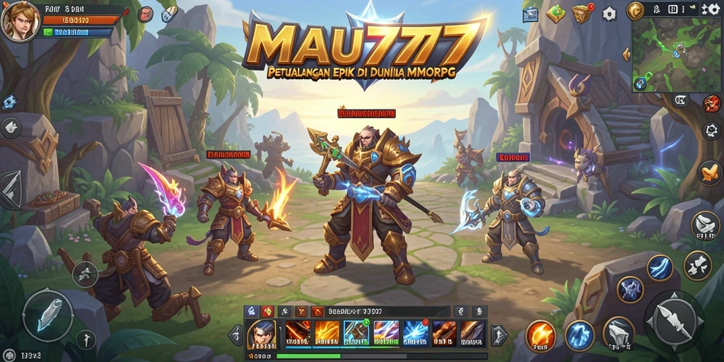 Tampilan gameplay MAU777 yang mendebarkan di dunia fantasi.