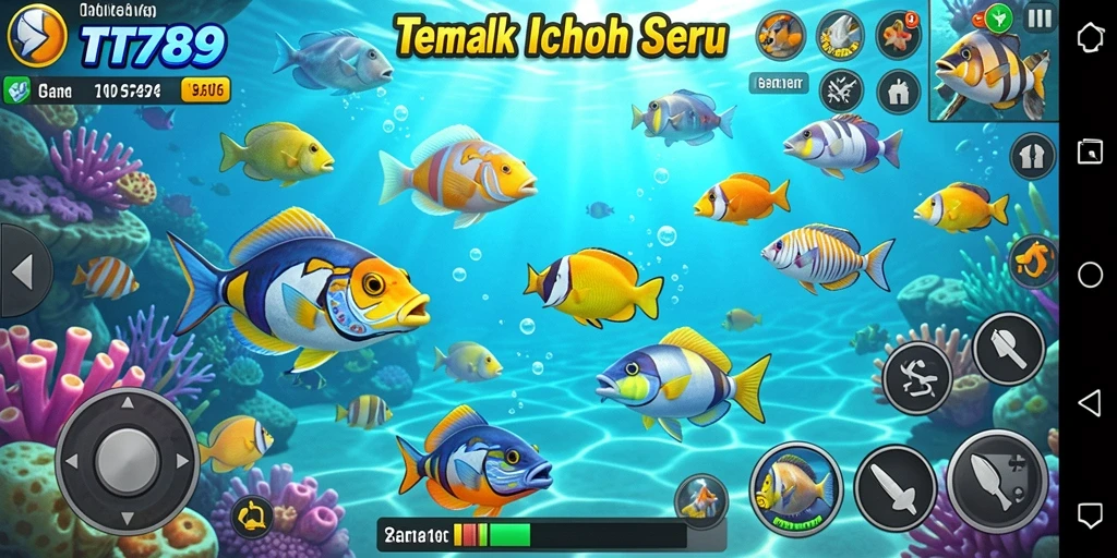 Tampilan gameplay Tembak Ikan yang seru di TT789.